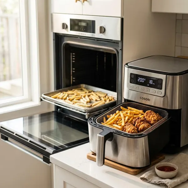 Oven naar airfryer omrekentabel
