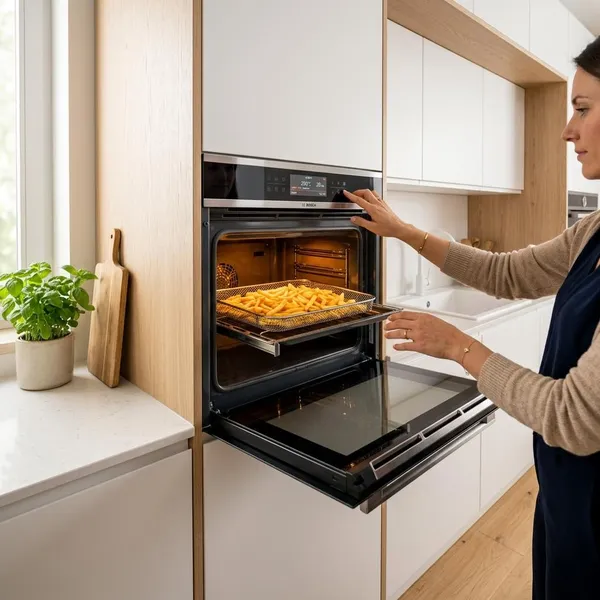 Nadelen van een inbouw airfryer oplossing