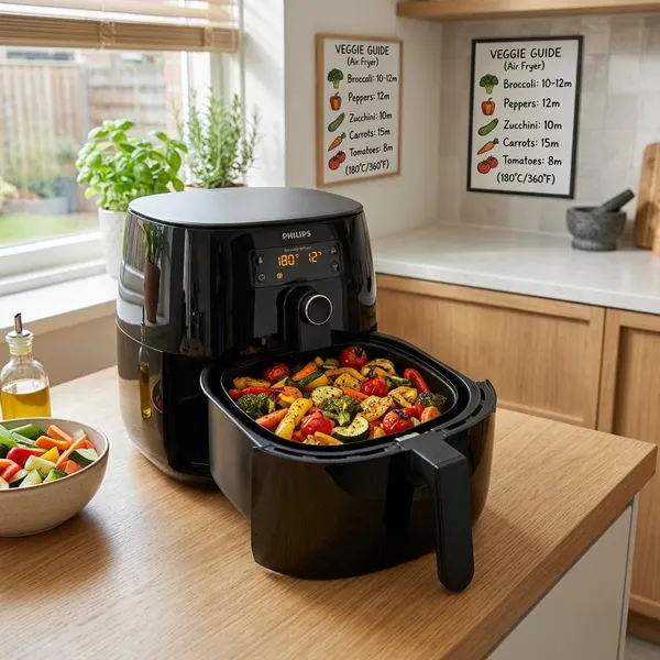 Welke groenten kunnen in de airfryer