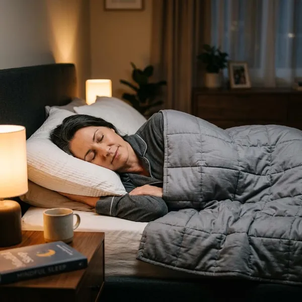 helpt een verzwaringsdeken om beter te slapen