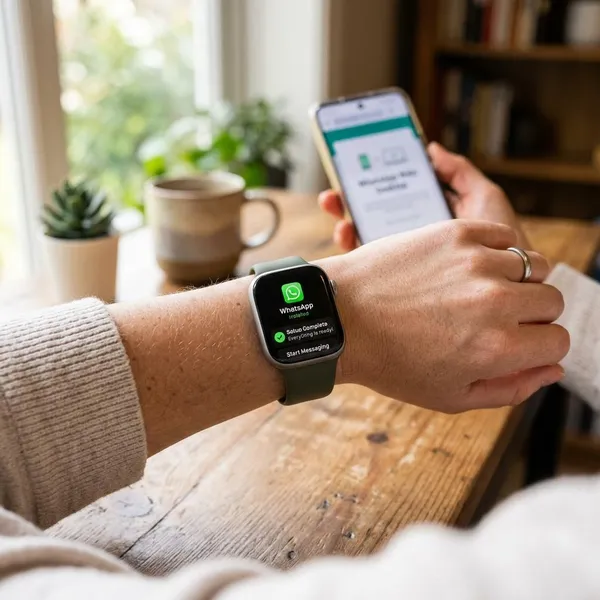 Geen WhatsApp berichten op je smartwatch
