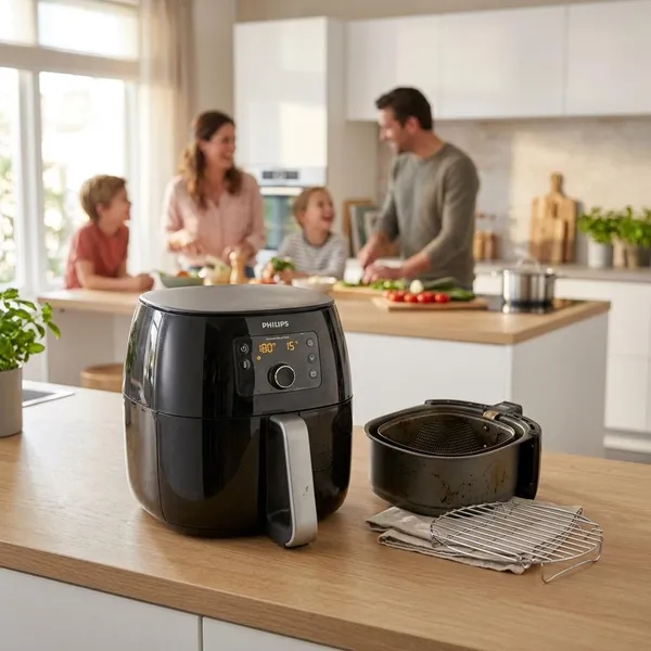 Hoe lang gaat een Philips Airfryer mee