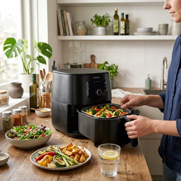 Zo gebruik je de airfryer gezonder