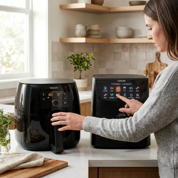 Wat is het verschil tussen smartfryer en airfryer