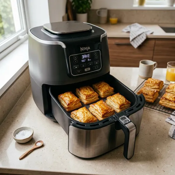 Bladerdeeg in de airfryer goed voorbereiden