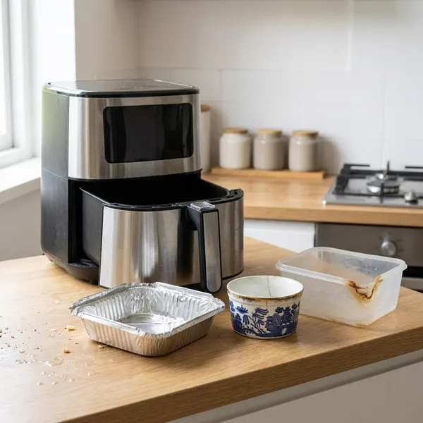 Welke ovenschaal kan in de airfryer
