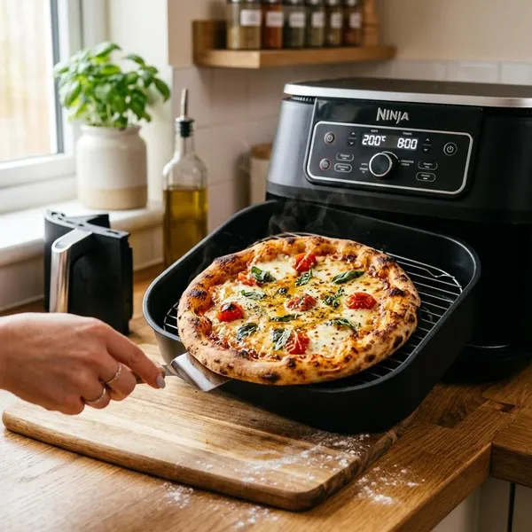 Beste temperatuur en tijd voor pizza in de airfryer