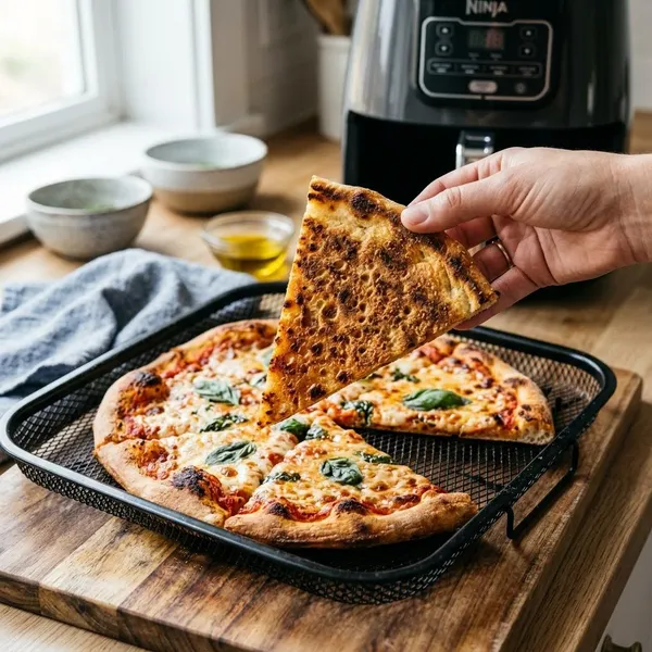 Pizza in de airfryer bereiden