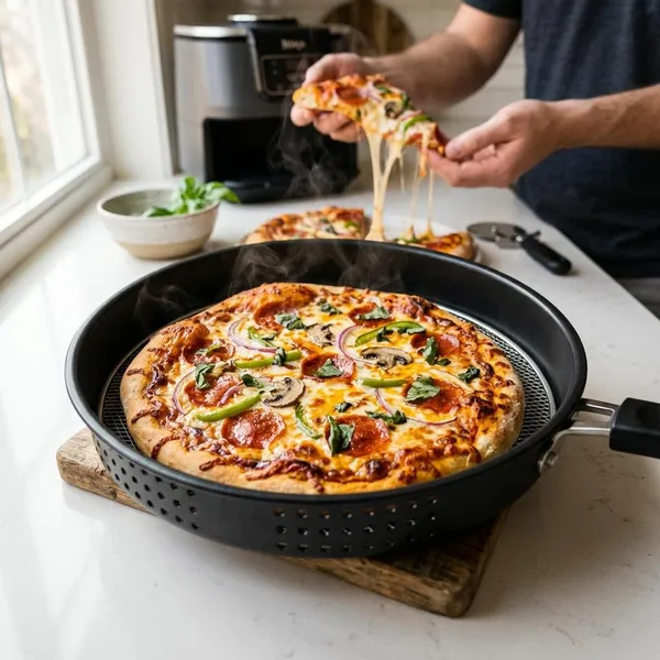 Zo krijg je een krokante pizzabodem