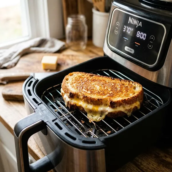 Tosti in de airfryer maken