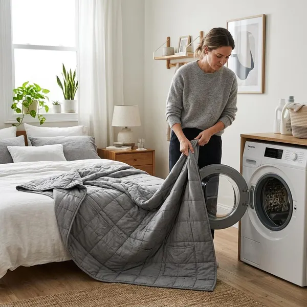 kan je een verzwaringsdeken wassen