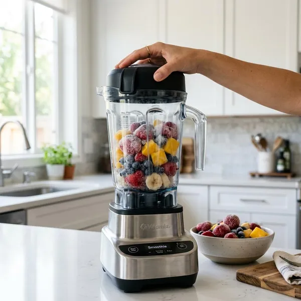 kun je bevroren fruit in een blender doen