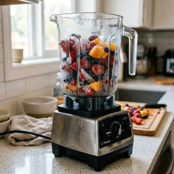 Kun je bevroren fruit in een blender doen