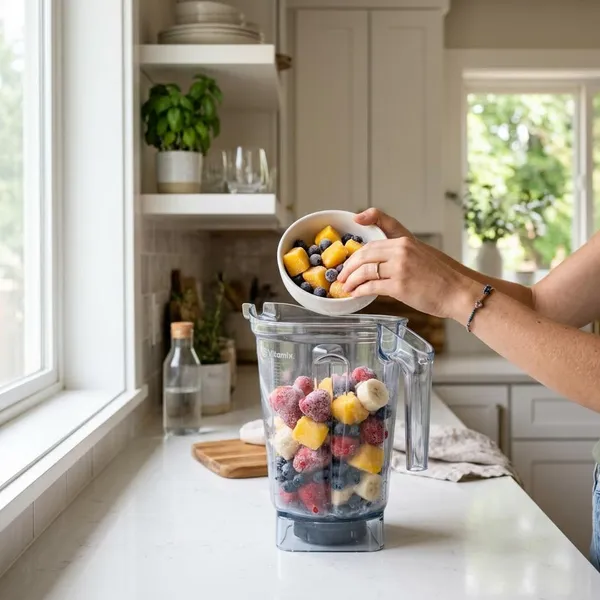 Waarom bevroren fruit soms vastloopt