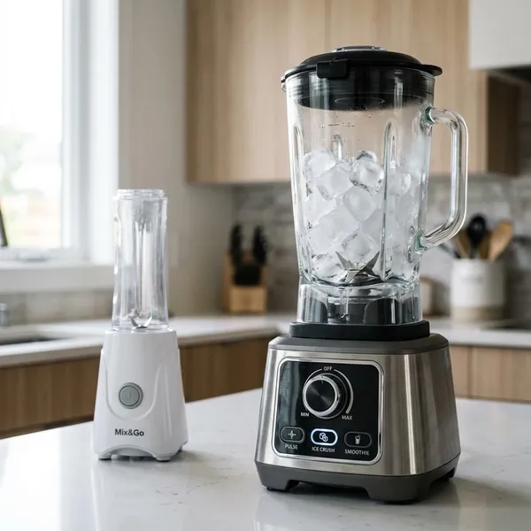 Waarom ijsblokjes je blender kunnen belasten