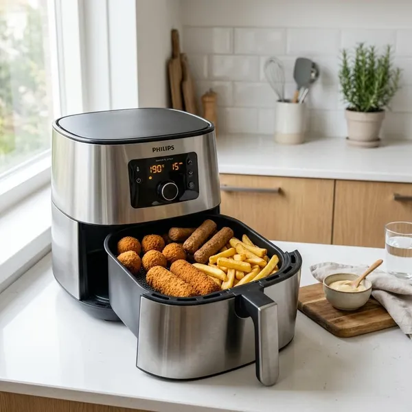 kunnen frituursnacks in de airfryer