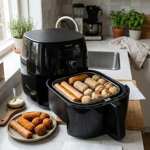 Welke frituursnacks lukken goed in de airfryer