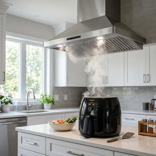 Wat leg je onder een airfryer