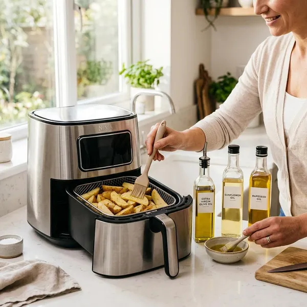 moet er olie in de airfryer