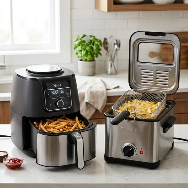 wat is beter airfryer of frituur