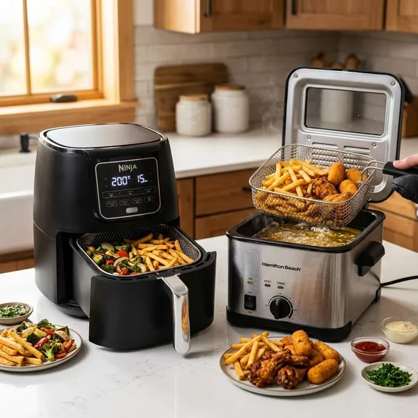 Kosten van airfryer en frituurpan