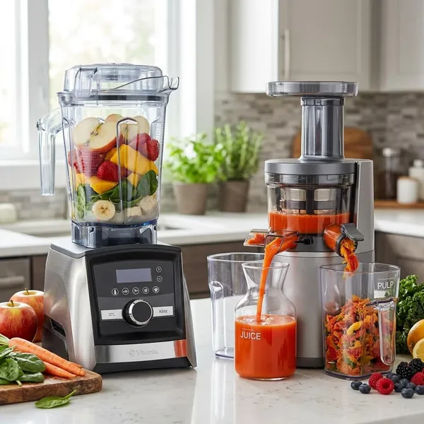 Wat is beter een blender of een slowjuicer