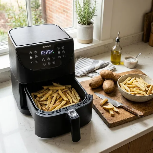 Waar goede airfryer friet aan voldoet