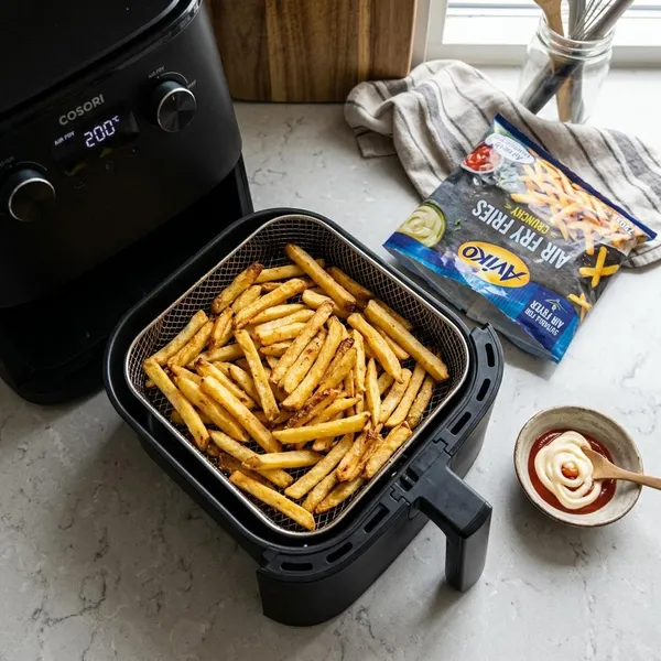 Waarom friet slap wordt in de airfryer