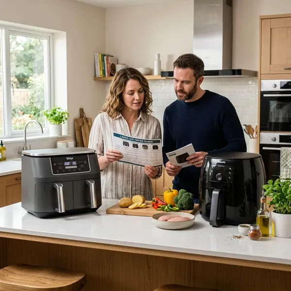 Welke grote airfryer past bij jouw huishouden