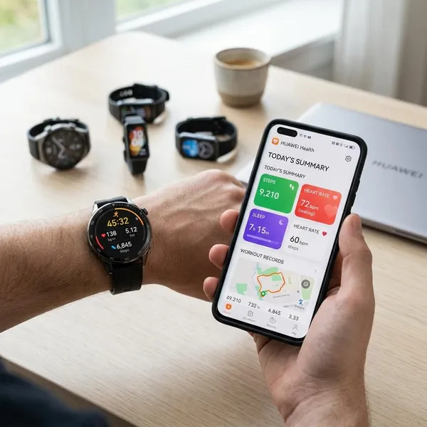 welke app voor Huawei smartwatch