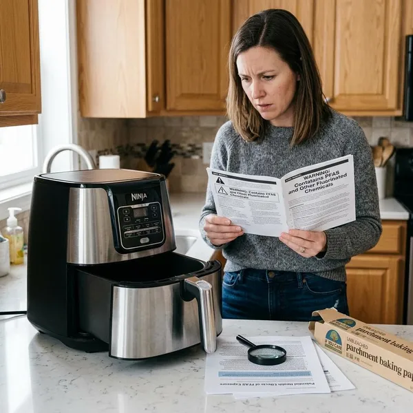 zit er PFAS in airfryer